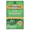 全紅茶，愛爾蘭式早餐，脫因，20 茶包，1.41 盎司（40 克）