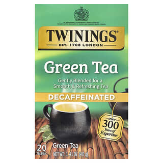 Twinings, Green Tea, Decaffeinated, 20 Tea Bags, 1.41 oz (40 g)