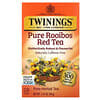 Twinings, Pure Herbal Tea, Pure Rooibos Red Tea, Caffeine Free, 20 Tea Bags, 1.41 oz (40 g)