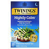 Twinings, Herbal Tea, Nightly Calm, Caffeine Free, 20 Tea Bags, 1.02 oz (29 g)