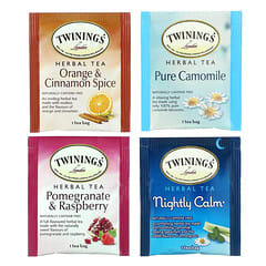 توينينغس‏, شاي الأعشاب المتنوع، عبوة متنوعة، خالٍ من الكافيين، 20 كيس شاي، 1.23 أونصة (34 جم)