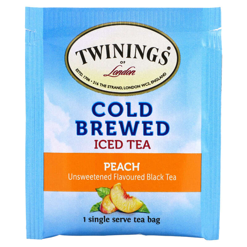 Cold Brew Peach Iced Tea