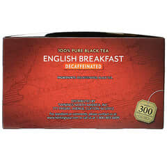 Twinings, 英式早餐，红茶，脱因，50 茶包，3.53 盎司（100 克）