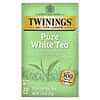 Чистый белый чай, 20 чайных пакетиков, 30 г (1,06 унции)