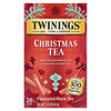 Twinings, Thé noir aromatisé, Thé de Noel, 20 sachets de thé, 40 g