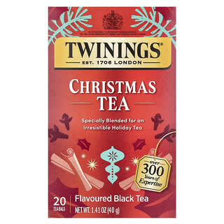 Twinings, Schwarzer Tee, Weihnachtstee, 20 Teebeutel, 40 g (1,41 oz.)