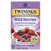Twinings, Teh Herbal dengan Rasa, Beri Liar, Bebas Kafein, 20 Kantong Teh Celup, 40 g (1,41 ons)