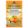 شاي أعشاب، Honeybush، اليوسفي والبرتقال، خالي من الكافيين بشكل طبيعي، 20 عبوة شاي منفردة، 1.41 أونصة (40غ)