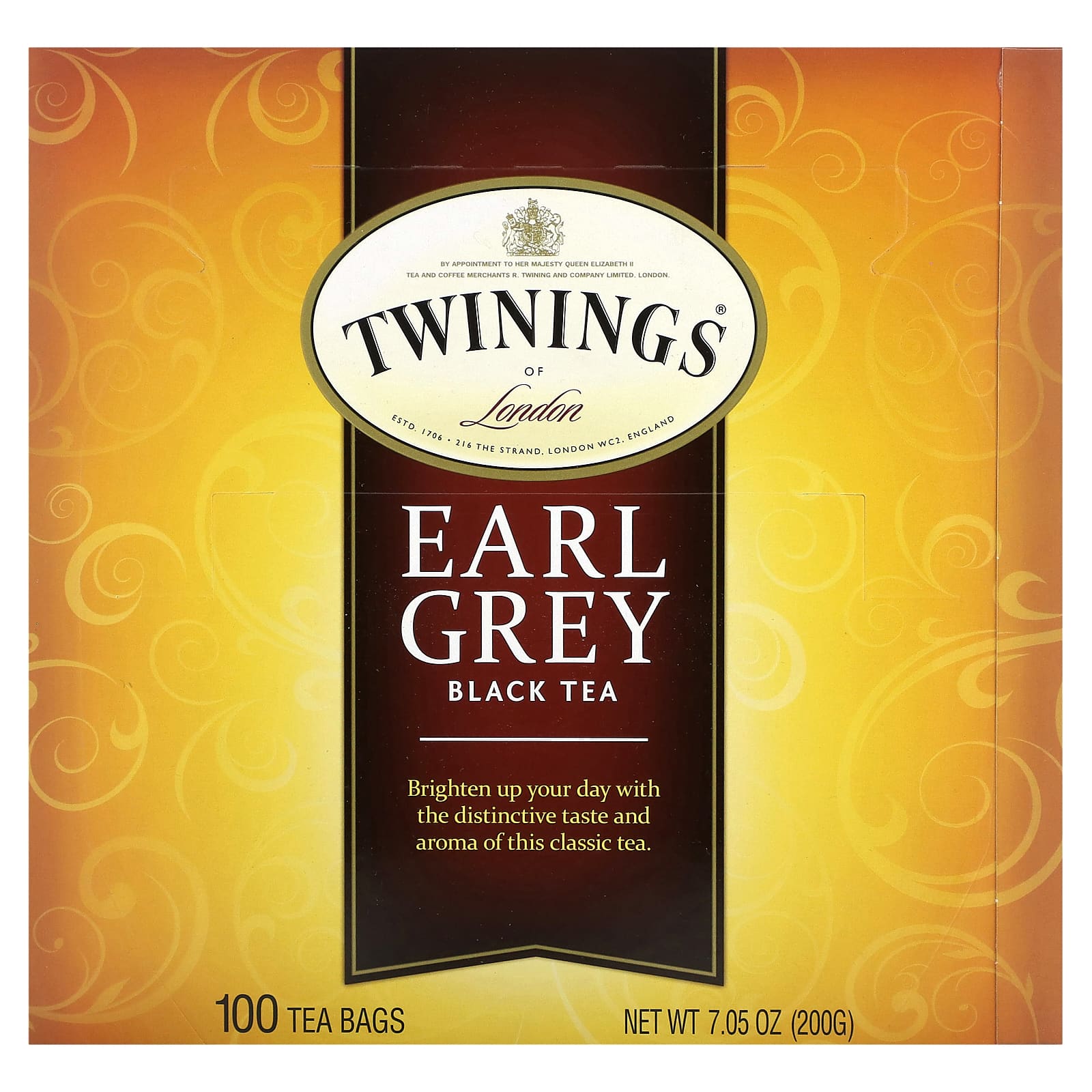 twinings earl grey tea bags 200
