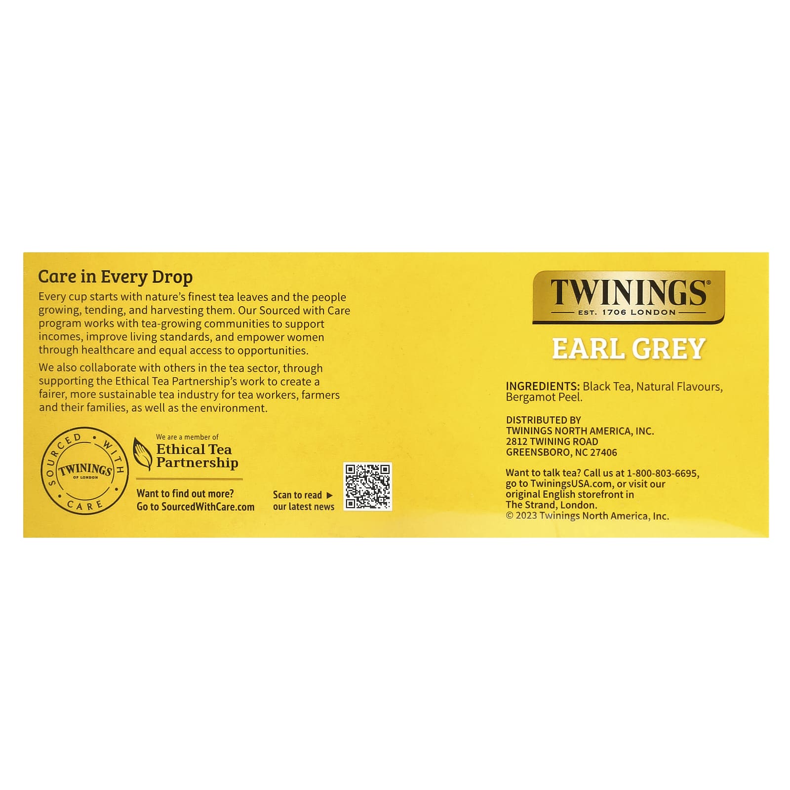 twinings earl grey tea bags 200
