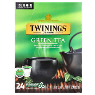 Twinings, 绿茶，24杯，每杯0.11盎司（3.0克）
