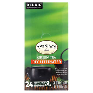 Twinings, Green Tea, Decaffeinated, 24 K-Cup Pods, 0.11 oz (3.2 g) Each