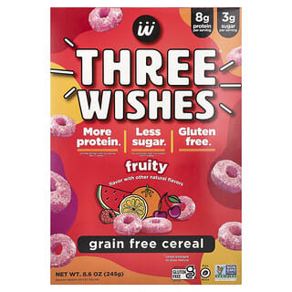Three Wishes, 无谷物燕麦，水果味，8.6 盎司（245 克）
