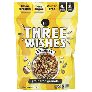 Three Wishes, Granola sem Grãos, Original, 227 g (8 oz)