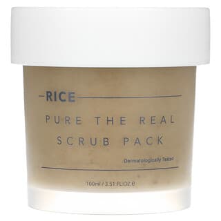 Thank You Farmer, Rice Pure The Real Scrub Pack , 3.51 fl oz (100 ml)
