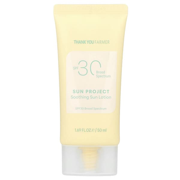 Thank You Farmer, Sun Project, 수딩 선 로션, SPF 30, 50ml(1.69fl oz)