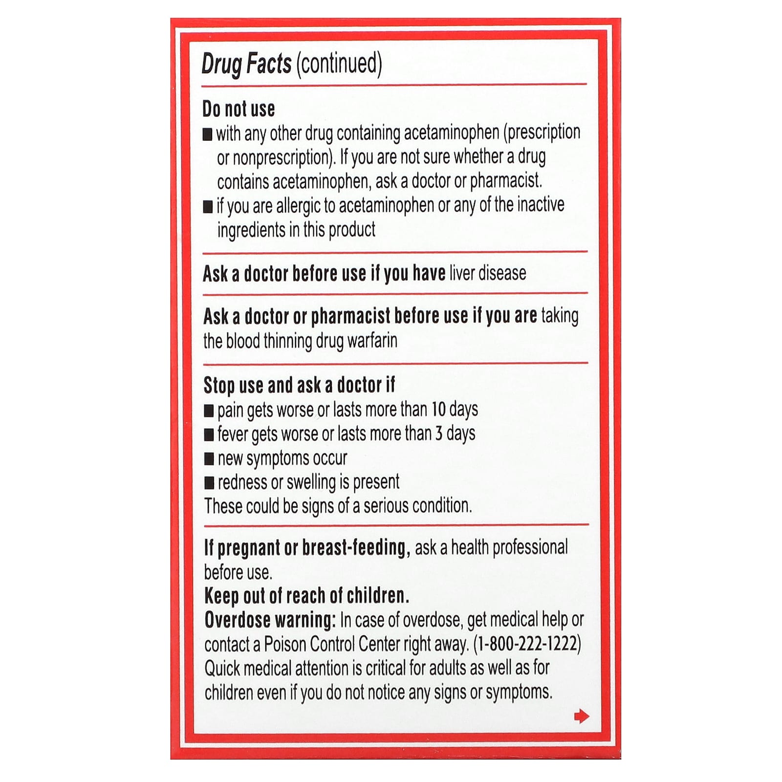 Tylenol, Extra Strength, Acetaminophen Pain Reliever Fever Reducer For