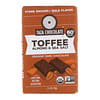 Organic Dark Chocolate, Toffee Almond & Sea Salt, 2.5 oz (70 g)