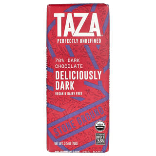 Taza Chocolate, Deliciously Dark, 70% Dark Chocolate, 2.5 oz (70 g)