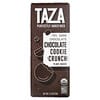 Taza Chocolate, 70 % mörk choklad, chokladkakscrunch, 70 g
