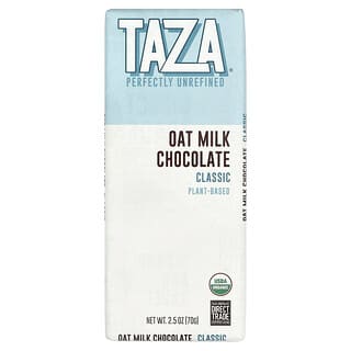 تازا شوكولاط‏, شيكولاتة بحليب الشوفان ، كلاسيكية ، 2.5 أونصة (70 جم)