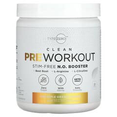 Type Zero Clean Pre Workout (11.3 oz