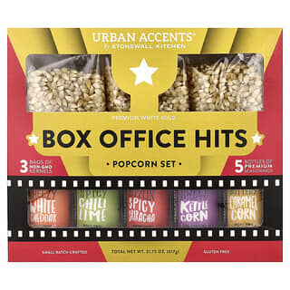 إيربان أكسنتس‏, Box Office هيتس ، مجموعة الفشار ، 8 قطع