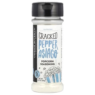 Urban Accents, Popcorn Seasoning, Cracked Pepper Asiago, 2.25 oz (64 g)