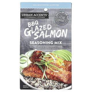 Urban Accents, Seasoning Mix, BBQ Glazed Salmon, 1 oz (28 g)