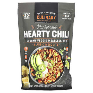 Urban Accents, Plant Based Hearty Chili, Classic Mesquite, 4.2 oz (119 g)