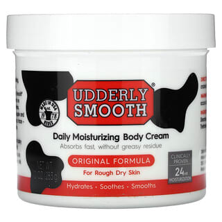 Udderly Smooth, Daily Moisturizing Body Cream, Original Formula, 10 oz (283 g)