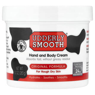 Udderly Smooth, Daily Moisturizing Body Cream, Original Formula, 10 oz (283 g)