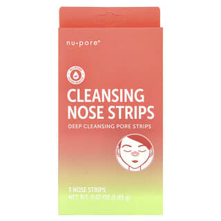 Nu-Pore, Cleansing Nose Strips, 3 Nose Strips, 0.07 oz (1.89 g)