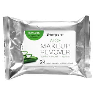 Nu-Pore, Aloe Makeup Remover, 24 Wipes