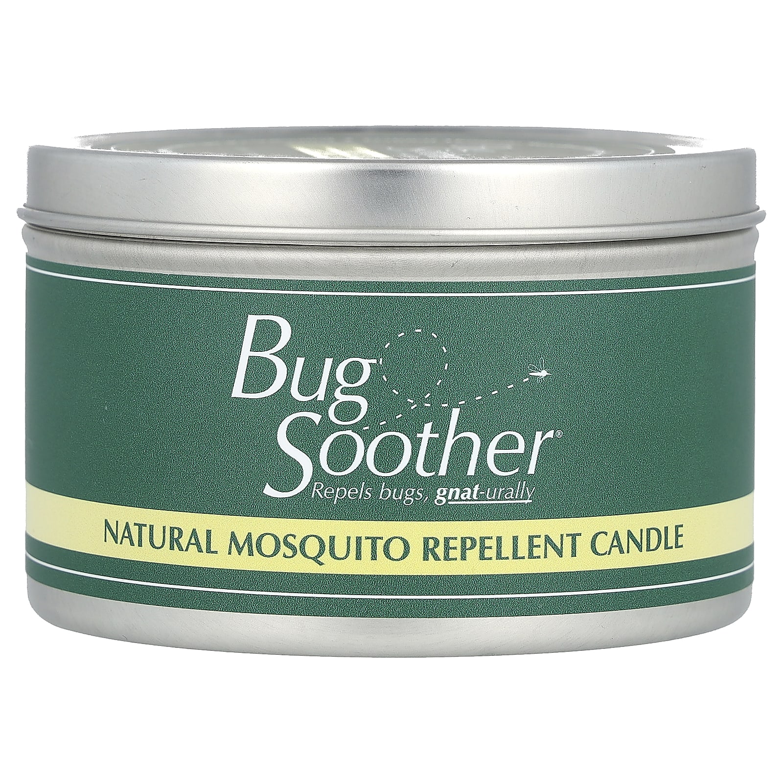 Bug Soother, Natural Mosquito Repellent Candle, Lemongrass Oil, 8 oz ...