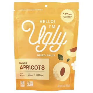 Hello! I'm Ugly, Fruits secs, Abricots tranchés, 85 g