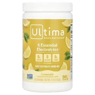 Ultima Replenisher, Ultima補充劑電解質粉，檸檬水，11.1盎司（315克）