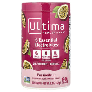Ultima Replenisher, Mješavina elektrolita, okus marakuje, 324 g