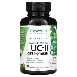 Emerald Laboratories, UC-II Формула для здоровья суставов, 60 растительных капсул