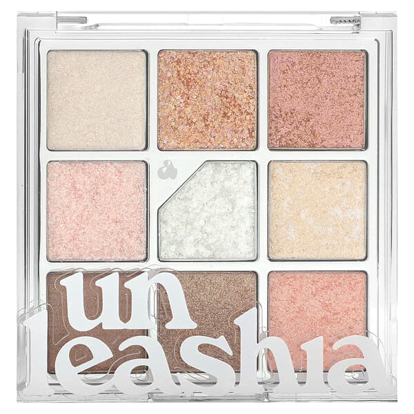 Unleashia, G리터백과 아이섀도 팔레트, 1위 올 오브 글리터, 0.233oz