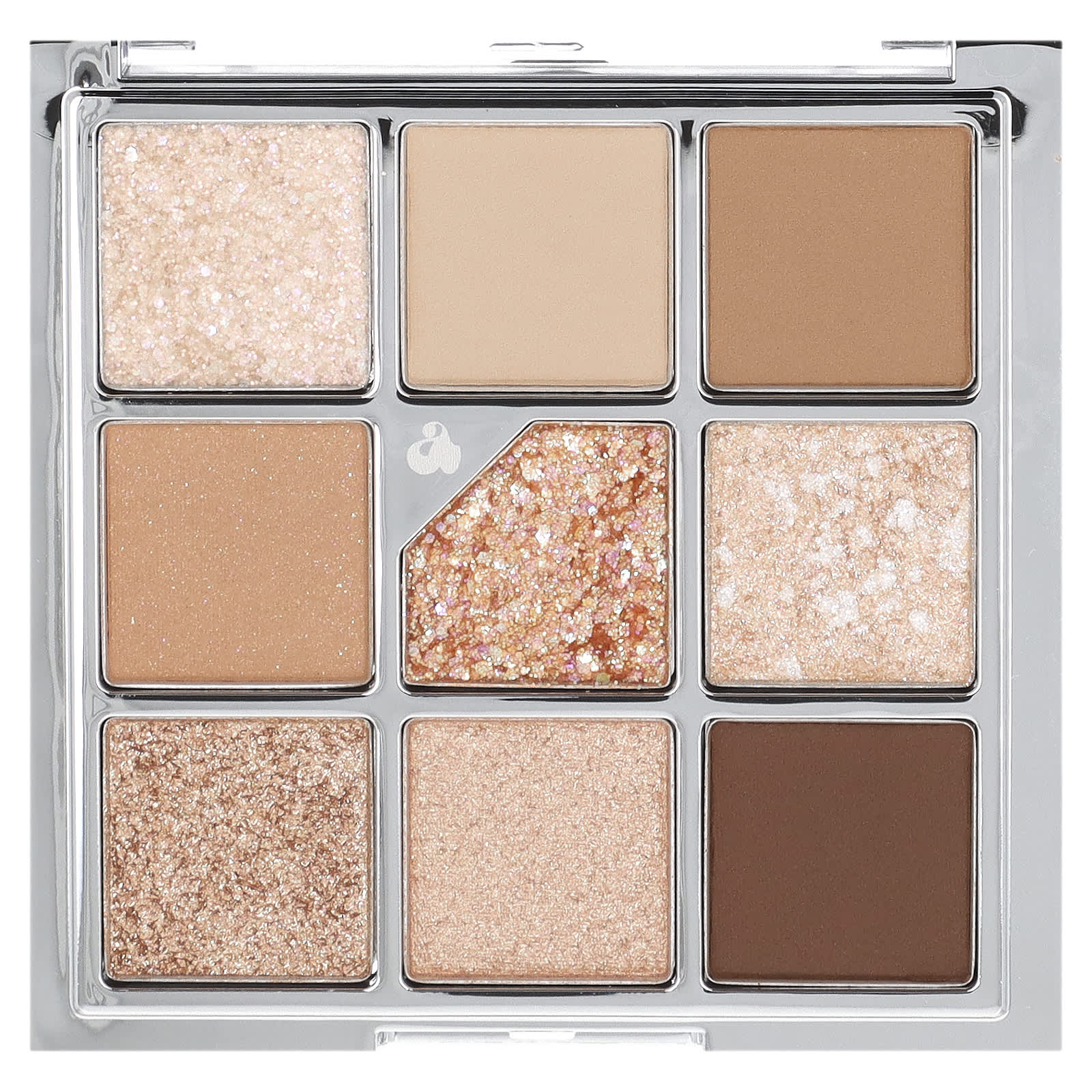 Unleashia, Glitterpedia Eye Palette, No. 2 All Of Brown, 0.28 Oz