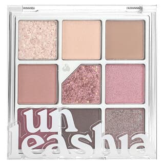 Unleashia, Glitterpedia Eyeshadow Palette, No. 5 All of Dusty Rose, 0.233 oz