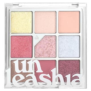 Unleashia, Glitterpedia Eyeshadow Palette, No. 7 All of Peach Ade, 0.233 oz