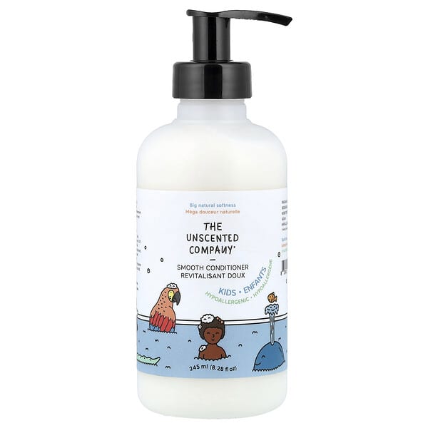 The Unscented Company, 어린이용, 스무스 컨디셔너, 245ml(8.28fl oz)