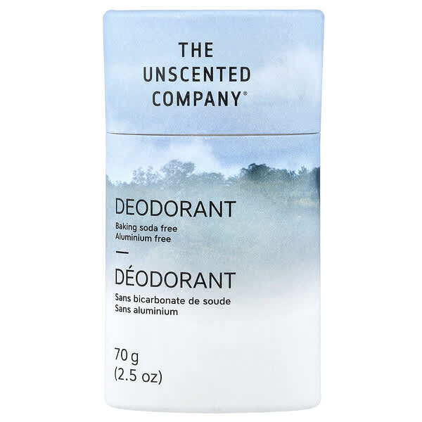 The Unscented Company, 데오드란트, 알루미늄 무함유, 향료 무함유, 70g(2.5oz)