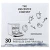 The Unscented Company, น้ำยาล้างจานแบบแผ่น บรรจุ 30 เม็ด ขนาด 12.7 ออนซ์ (360 ก.)