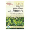 Imperial Organic, Green Tea With Lemon Chai, 18 Tea Bags, 1.14 oz (32.4 g)