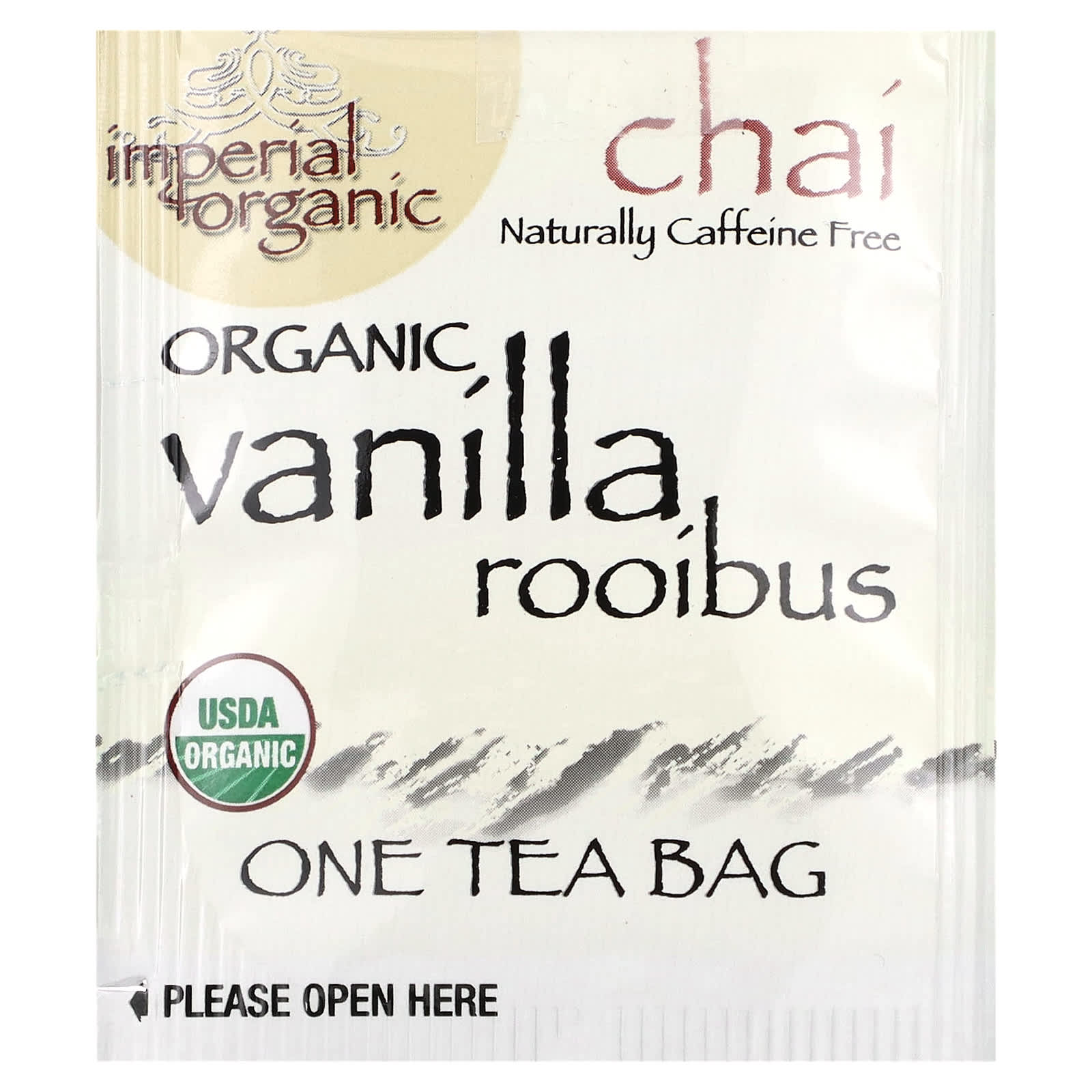 Uncle Lee's Tea, Imperial Organic Vanilla Rooibos Chai, Caffeine Free