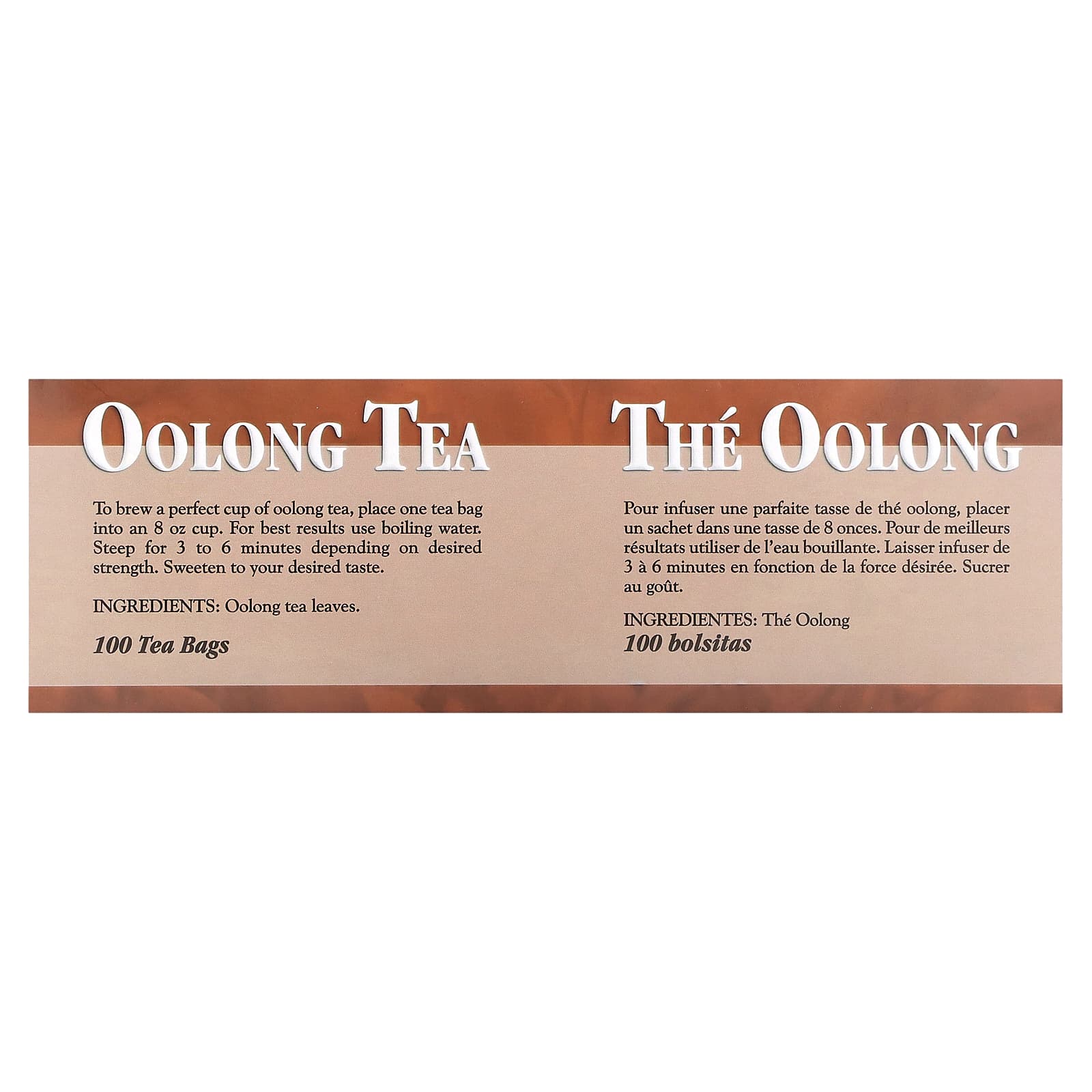 Uncle Lee's Tea, Legends of China, Oolong Tea, 100 Tea Bags, 5.64 oz