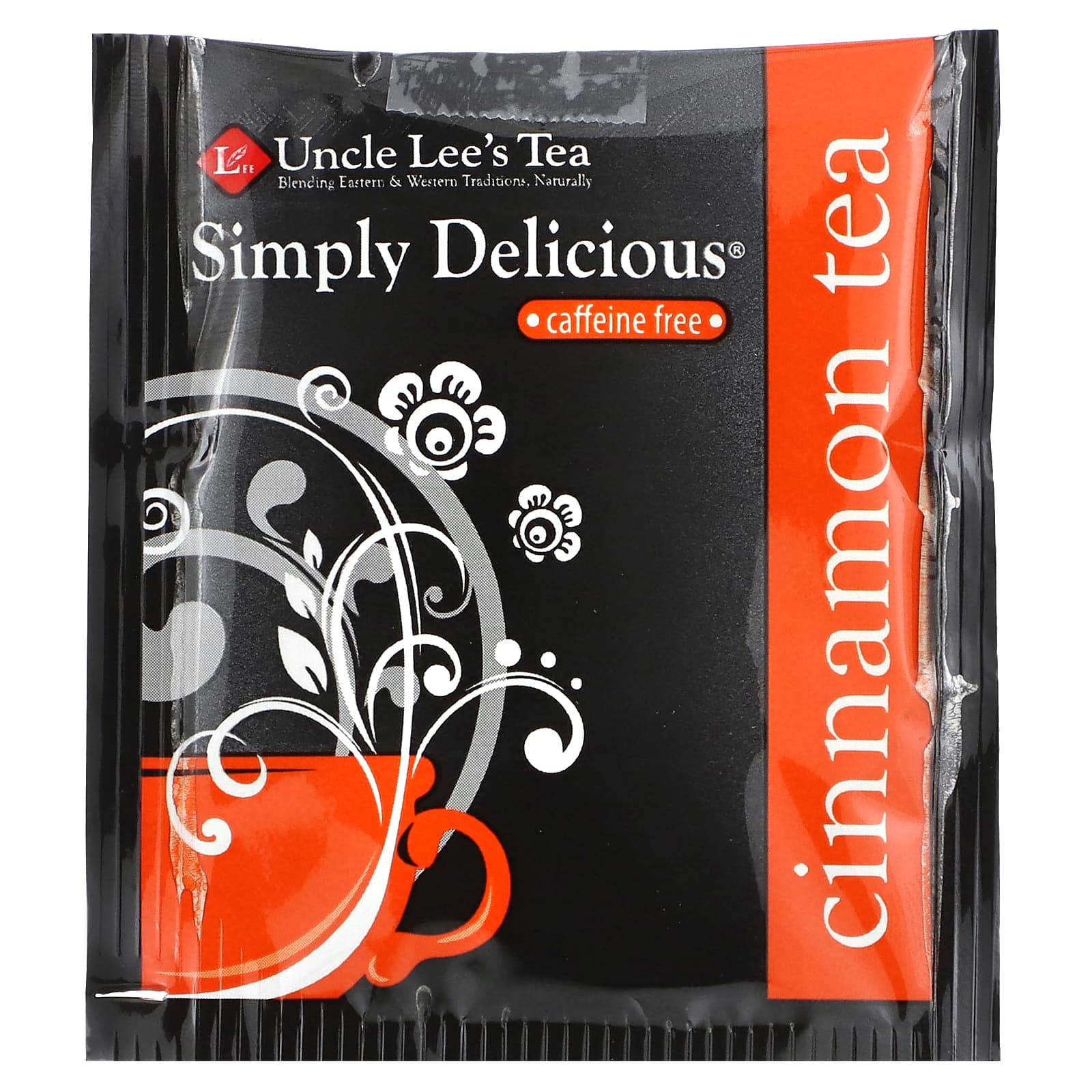 Uncle Lee's Tea, Simply Delicious, Cinnamon Tea, Caffeine Free, 18 Tea